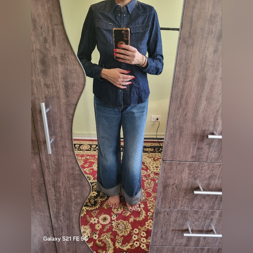 G-Star Dark Blue Flare Jeans